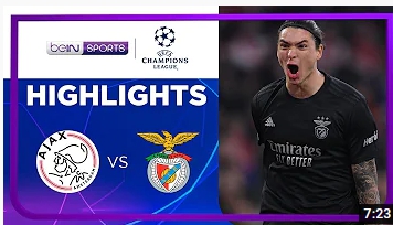 Ajax Amsterdam 0-1 Benfica | Champions League 21/22 Highlights