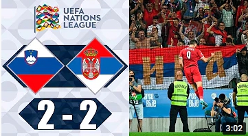 Slovenia vs Serbia 2-2 Highlights | UEFA Nations League 2022