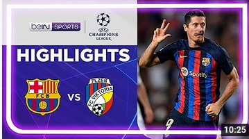 Barcelona 5-1 Viktoria Plzen | Champions League 2022/23 Higlights