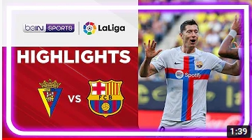 Cádiz 0-4 Barcelona | LaLiga 22/23 Match Highlights