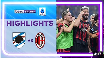Sampdoria 1-2 AC Milan | Serie A 22/23 Match Highlights