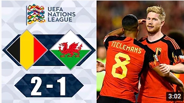 Belgium 2-1 Wales- All Goals & Extended Highlights - 2022
