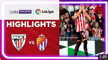 Athletic Club 3-0 Real Valladolid | LaLiga 22/23 Match Highlights