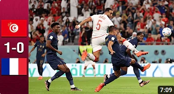 ตูนิเซีย 1-0 ฝรั่งเศส/ฟุตบอลโลก 2022